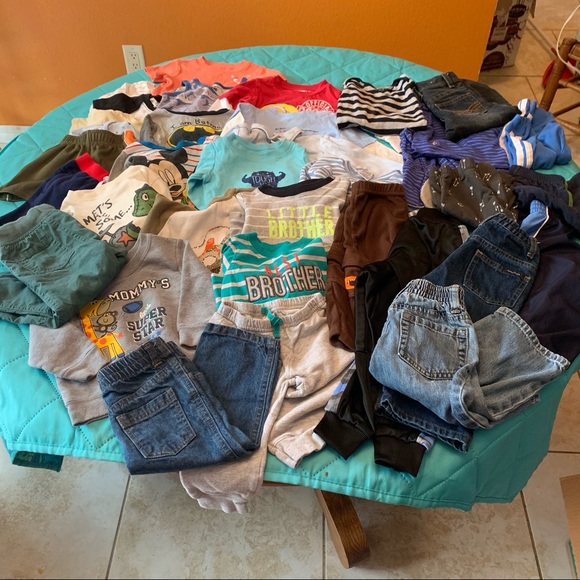 Boy Clothes Winter 12 months Bundle 25 items - Picture 3 of 5